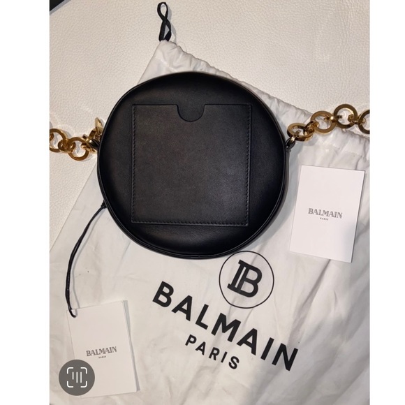 Balmain Black Disco Crossbody Bag a Comfortably Stylish BEAUTIFUL SHOWSTOPPER - Picture 2 of 13